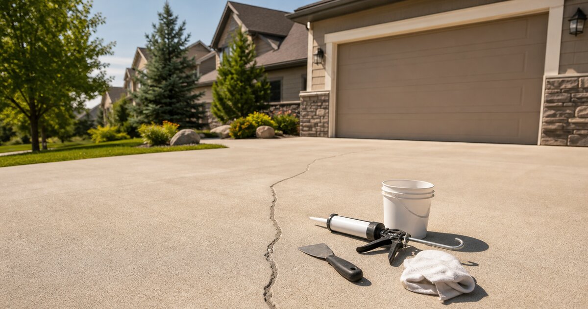Repairing Concrete Cracks in Your Driveway and Patio: A Calgary Homeowner's Guide