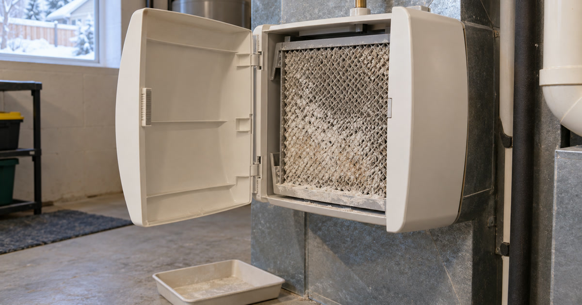 Furnace Humidifier Maintenance Calgary: Fix Dry Air, Hard Water Scale, and Stuffy Rooms
