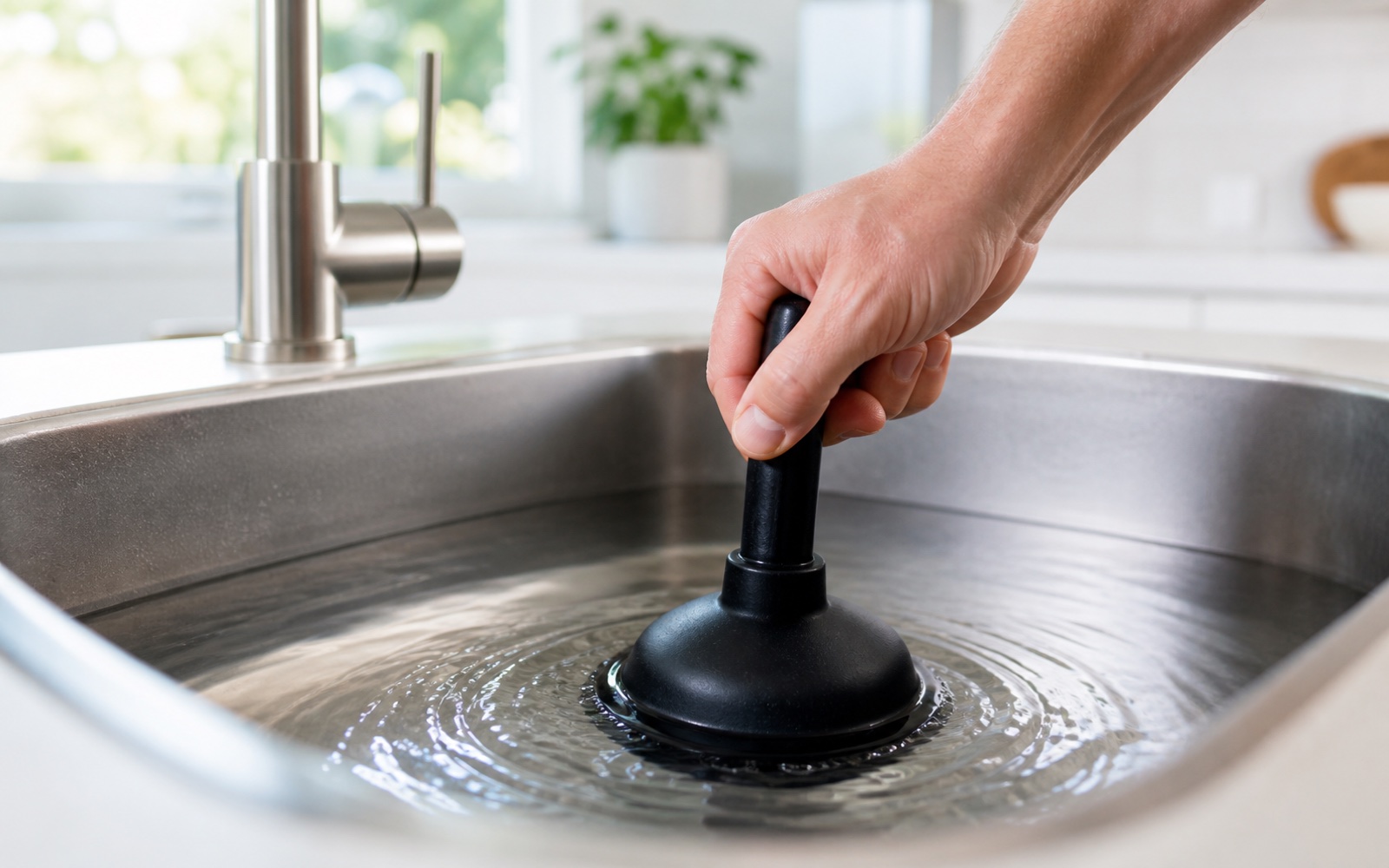 How to Unclog a Kitchen Sink Drain (and When to Call a Pro)