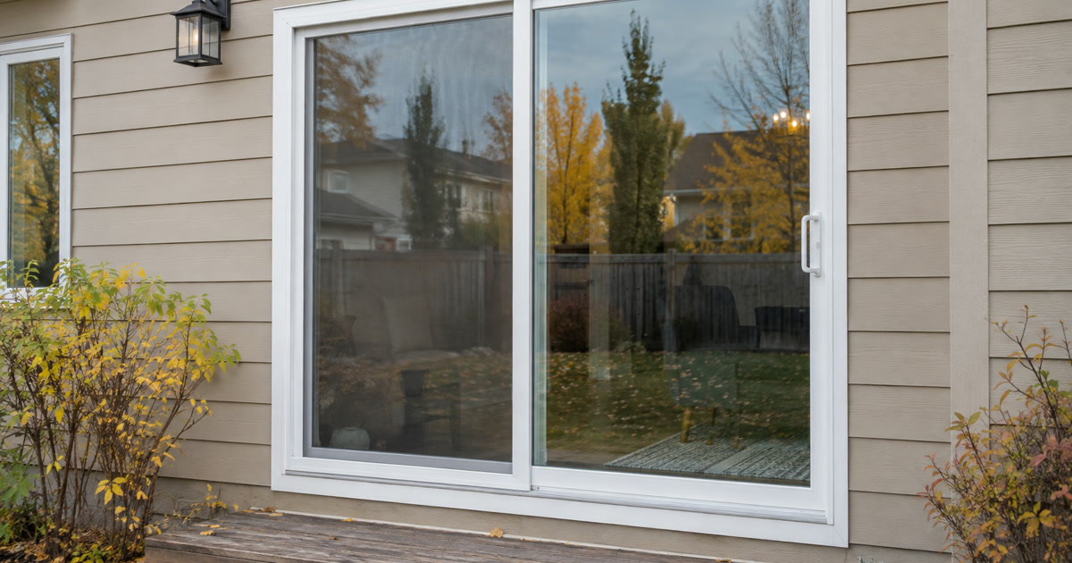 Sliding Patio Door Maintenance Calgary: Stop Sticking, Drafts, and Track Damage